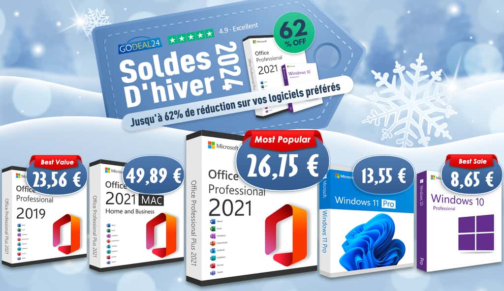 Profitez des soldes d'Hiver avec Godeal24 Profitez des soldes d'Hiver avec Godeal24