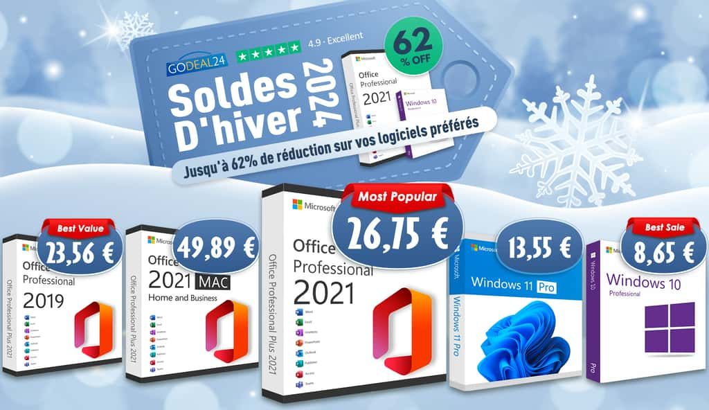 Profitez des soldes d'Hiver avec Godeal24